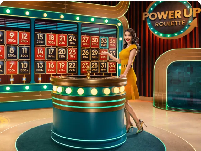 Power Up Roulette — стол live-казино Pragmatic Play с дилером