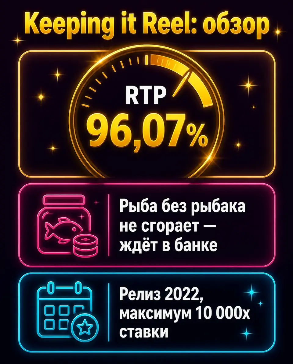 Показатель RTP и факты обзора Big Bass – Keeping it Reel