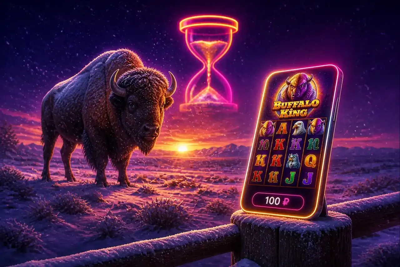 Терпение и бюджет в Buffalo King: бизон и смартфон