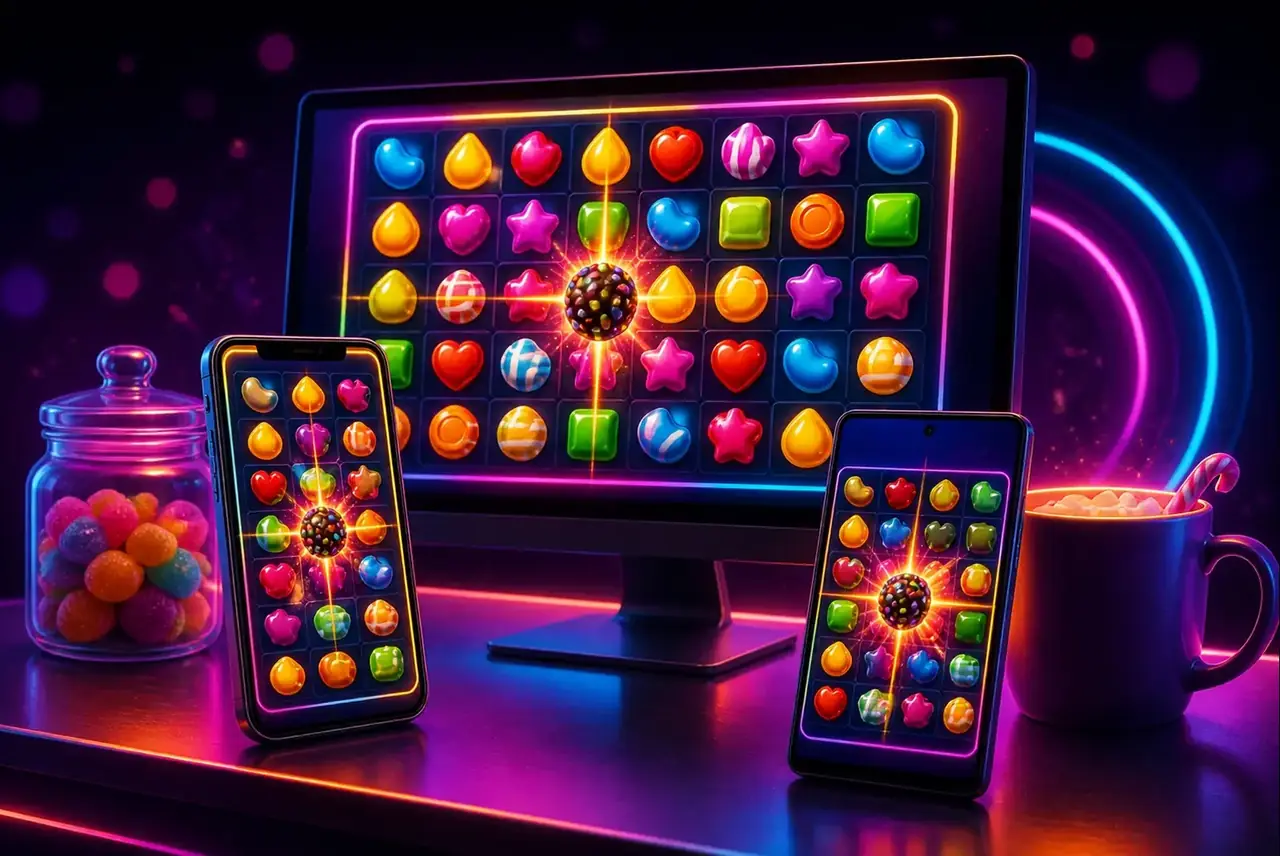 Candy Blitz на компьютере, iPhone и Android