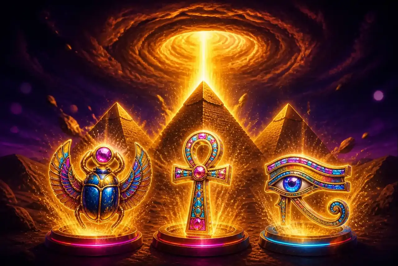 Фриспины Eye of the Storm: пирамиды, вихрь и улучшение символов