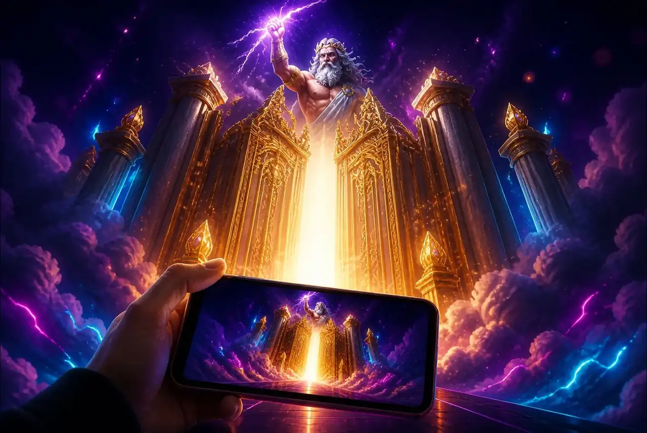 Начало игры в Gates of Olympus Super Scatter: открытые врата Олимпа