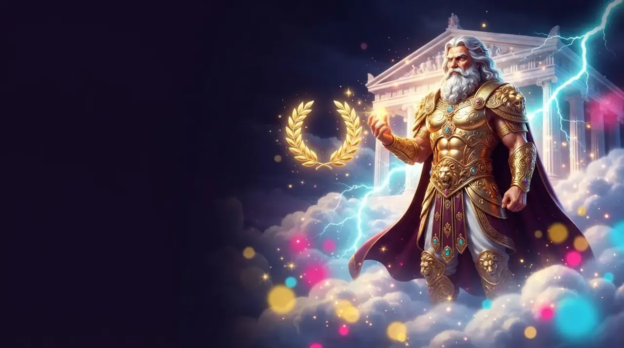 Greek Gods — иллюстрация к слоту Pragmatic Play (греческая мифология, Зевс)