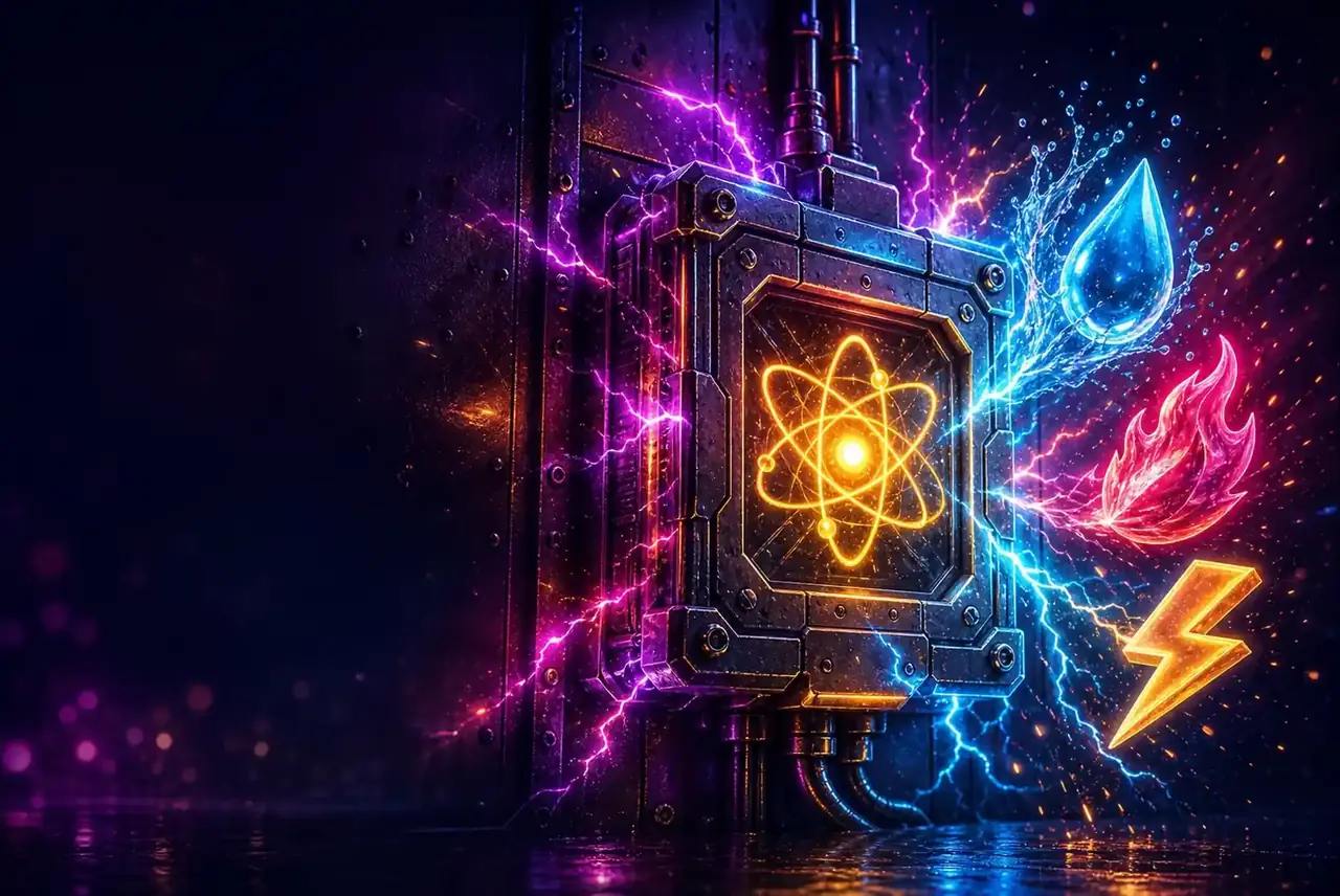 Металлический контейнер с электрическими разрядами — Peak Power