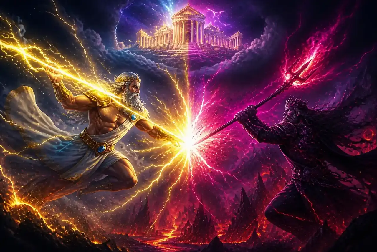 Битва Зевса и Аида — бонусная игра Zeus vs Hades